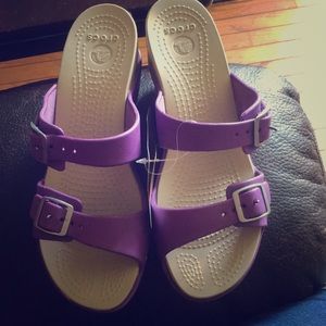 NWT Crocs sandals